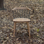 Exchange Dining Chair - Black / Natural Oak