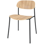 Ori Dining Chair - Black / Natural Oak