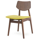 Risom C275 Dining Chair - Natural Walnut / Zap 1