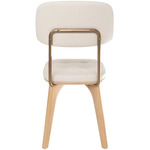 Utility U Chair - Natural Oak / Omega Ice Leather