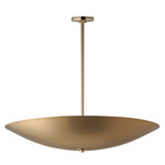 Vesta Warm Dim Pendant / Semi Flush Ceiling - French Gold