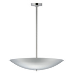 Vesta Warm Dim Pendant / Semi Flush Ceiling - Polished Chrome