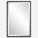 Benedo Vanity Mirror - Matte Black / Brass / Mirror