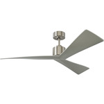 Adler Ceiling Fan - Brushed Steel / Silver