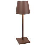 Poldina Pro Large Portable Desk Lamp - Rust
