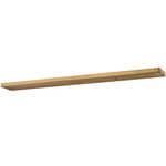 Multi Point Linear Canopy - Rubbed Brass