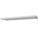 Multi Point Linear Canopy - Brushed Nickel