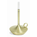 Wick Portable Lamp - Brass