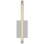Serre Wall Sconce - Polished Nickel / Clear