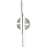 Ella Wall Sconce - Satin Nickel / Frosted