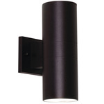 Everly Outdoor Color-Select Wall Sconce - Black / Frosted