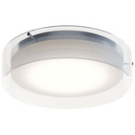 Studio Color-Select Ceiling Light - Polished Chrome / Clear
