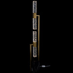 Apollo Floor Lamp - Winter Brass / Crystal