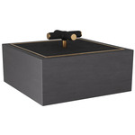 Xander Box - Black / Brass