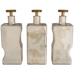 Zerdomo Decanter - Set of 3 - Smoke Luster / Brass