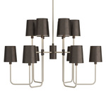 Bedford Chandelier - Smoke / English Bronze