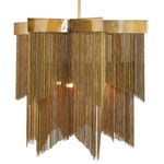 Bridget Chandelier - Vintage Brass