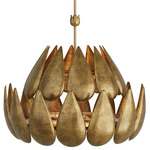 Anastasia Chandelier - Vintage Brass / Frosted