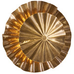 Annabeth Wall / Ceiling Light - Vintage Brass