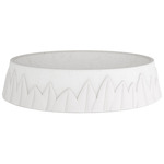 Feather Centerpiece - Ivory