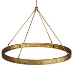 Empire Chandelier - Antique Brass