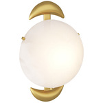 Boite Wall Sconce - Antique Brass / Matte Swirl