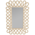 Caracol Mirror - Ivory / Mirror