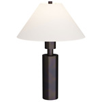 Blazi Table Lamp - Hot Rolled Steel / Off White