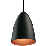 Bullet Pendant - Matte Black / Matte Black