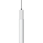Tall Pendant - White / Frosted