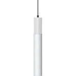 Tall Pendant - White / Frosted