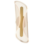 Manta Wall Sconce - Gold / Frosted