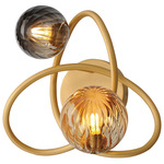 Planetary Wall Sconce - Gold / Multicolor