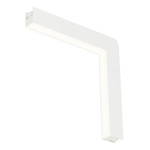 Continuum Track Light Wall to Ceiling Corner - White