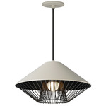 Phoenix Chandelier - Black / Grey / Black