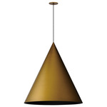 Pitch Pendant - Antique Brass