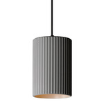 Souffle Pendant - Black / Gray