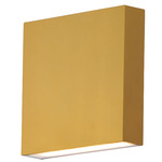 Brik 120V Outdoor Wall Sconce - Natural Aged Brass