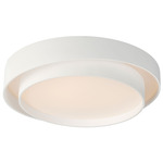 Ziggurat Ceiling Light - White