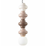 Deco Copacabana Tall Pendant - Mocha Multicolor / Opal