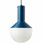 Deco Selaron Pendant - Blueberry / Opal