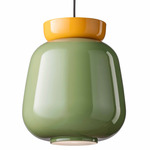 Deco Corcovado Pendant - Yellow / Leaf Green / Yellow