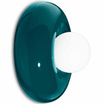 Deco Bumbum Wall Sconce - Green Oil / White