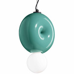 Bumbum Pendant - Turquoise / White