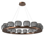 Vessel Ring Chandelier - Burnished Bronze / Vessel Smoke