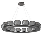 Vessel Ring Chandelier - Graphite / Vessel Smoke