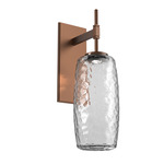 Vessel Tempo Wall Sconce - Burnished Bronze / Vessel Clear