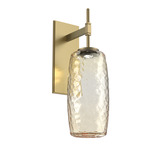 Vessel Tempo Wall Sconce - Gilded Brass / Vessel Amber