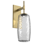 Vessel Tempo Wall Sconce - Gilded Brass / Vessel Clear