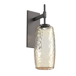 Vessel Tempo Wall Sconce - Graphite / Vessel Amber